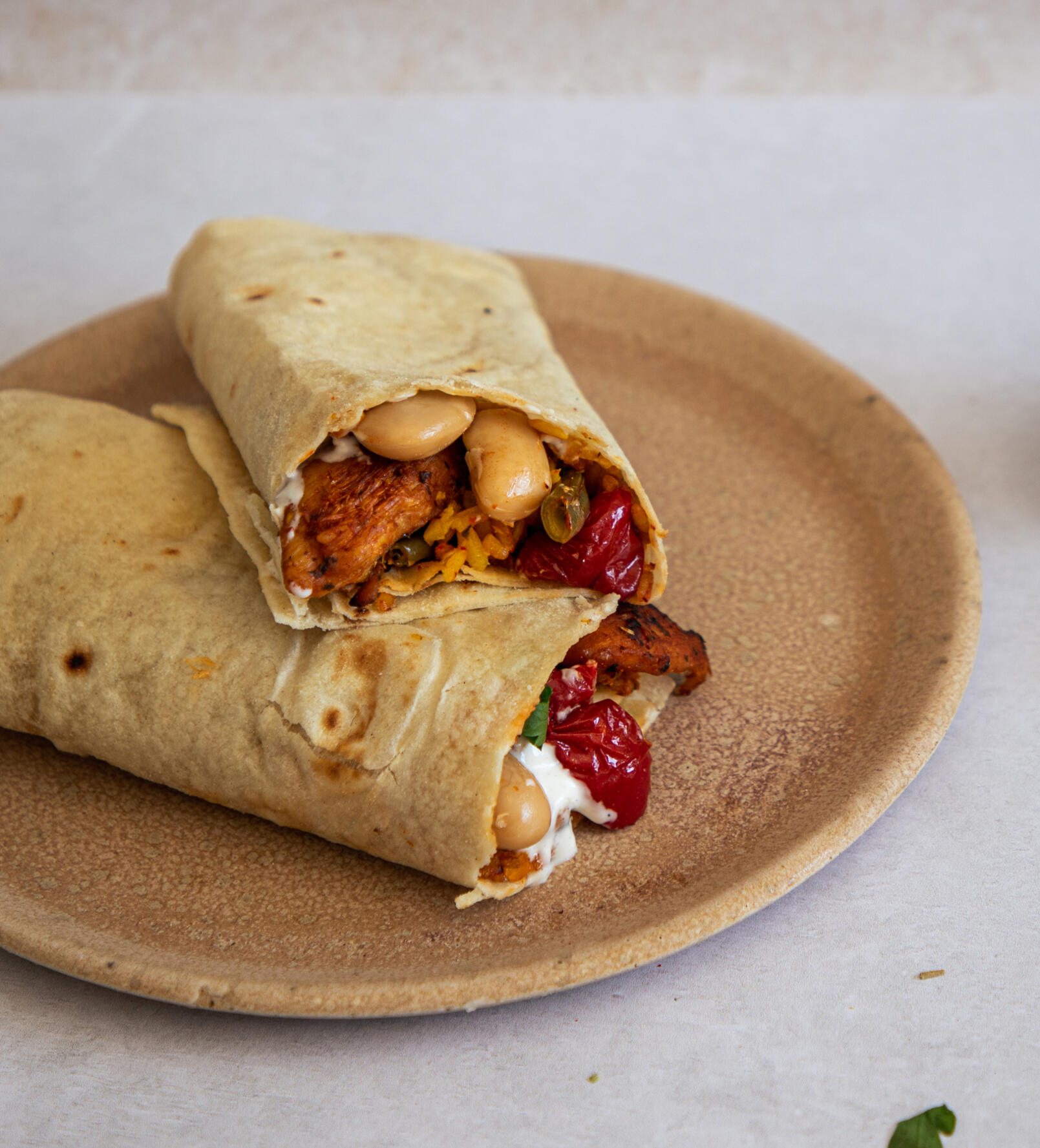 Burrito de Paella Valenciana